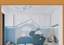 custom baby room decor and 3d design